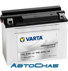 20.0 VARTA MOTO FP +элек. Y50-N18L-A(Y50N18L-A2) 207х92х16